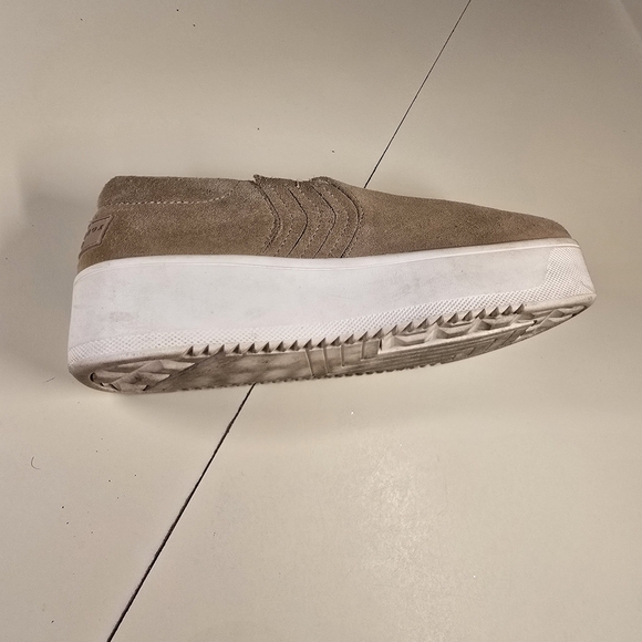 Yellow Box Tan Suede Slip-On Loafers - Picture 5 of 8